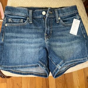 Banana Republic Denim Mid-Rise Shorts NWT